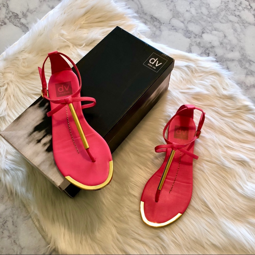 { Dolce Vita } : Hot Pink “Stella” Sandals